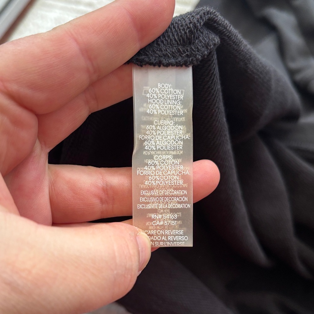Calvin Klein Brown Hoodie with Gold Eyelets - Picture 6 of 7